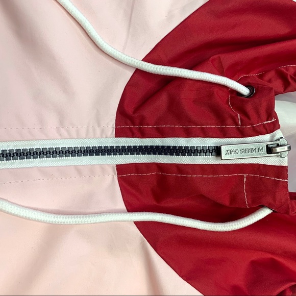 🟤Members Only Red/Navy/Pink Windbreaker Small - Picture 4 of 6